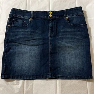 Denim Skirt Size 14 New York & Company